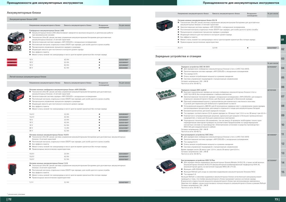 Metabo – обзор ассортимента продукции NR.: 21001 - Pagina 37