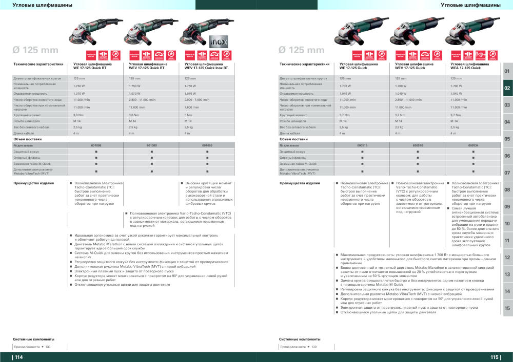 Metabo – обзор ассортимента продукции NR.: 21001 - Pagina 58