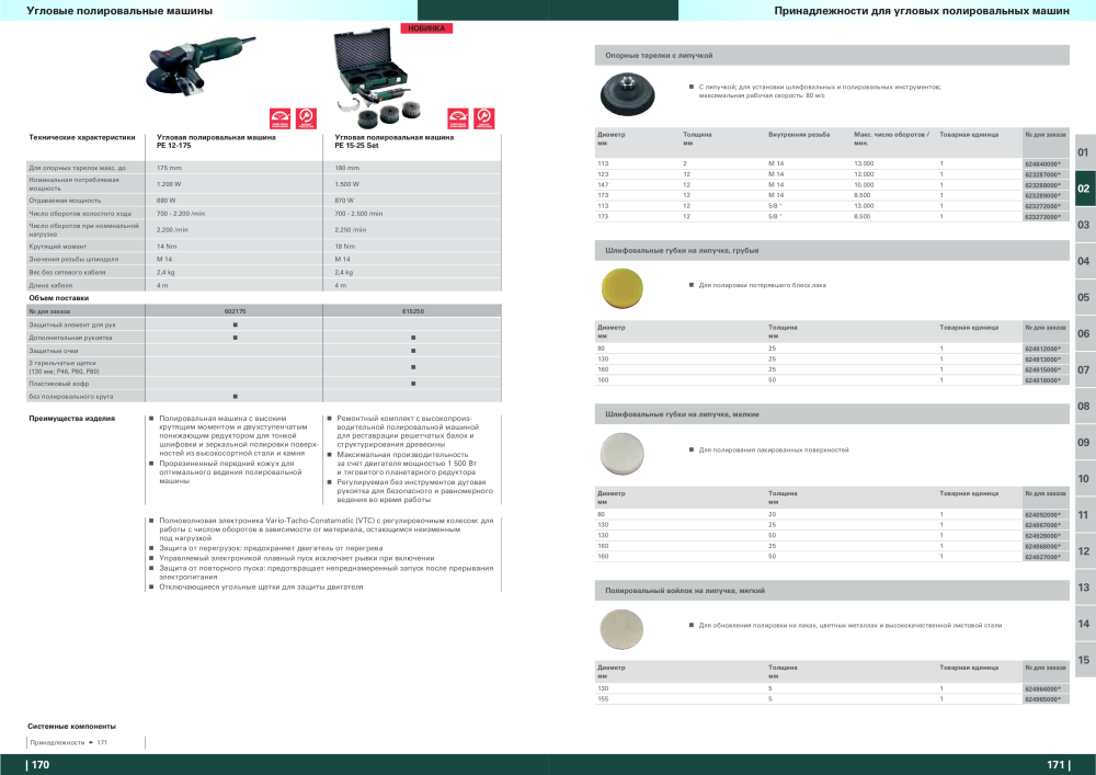 Metabo – обзор ассортимента продукции NR.: 21001 - Seite 86