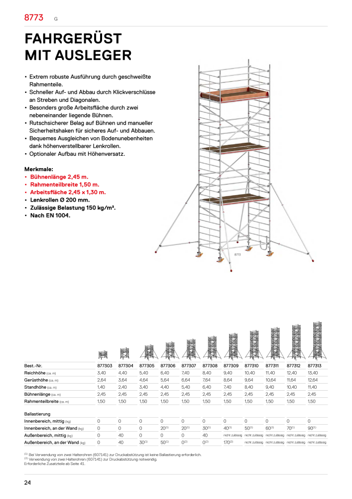 Hymer - Gerüste NO.: 21012 - Page 24