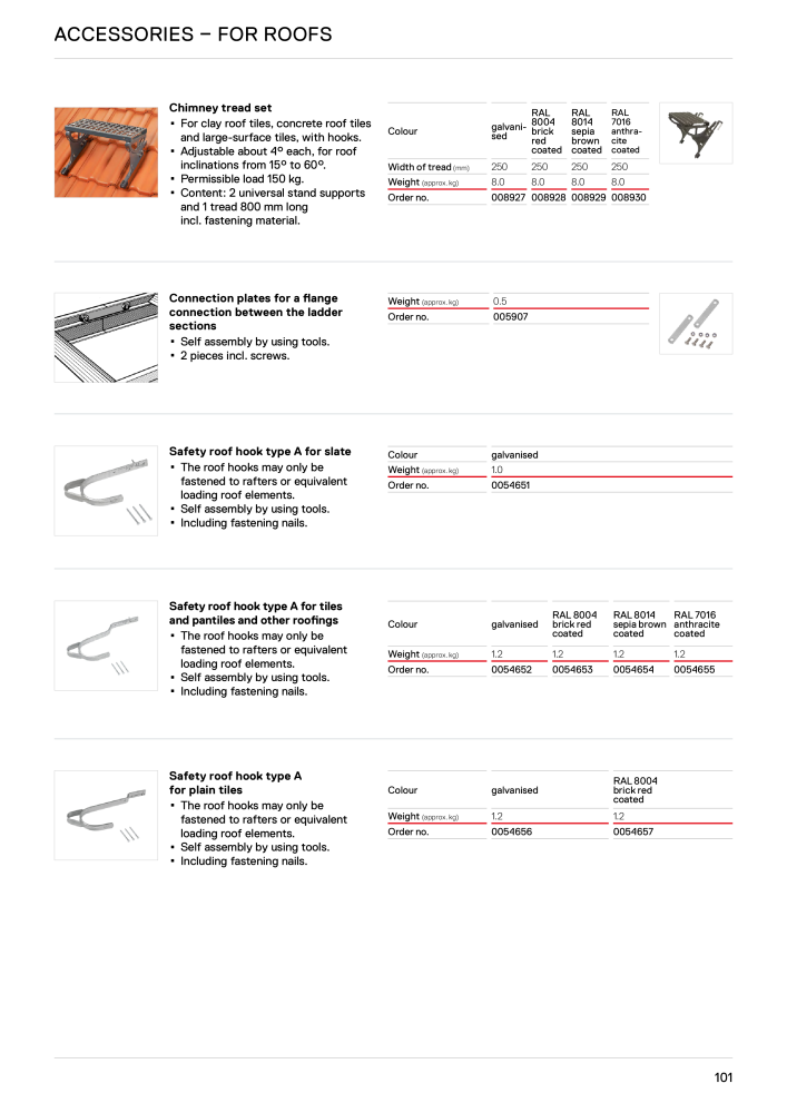 Hymer - Ladders and steps Č. 21017 - Strana 101