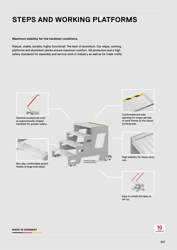 Hymer - Ladders and steps NEJ.: 21017 - Sida 107