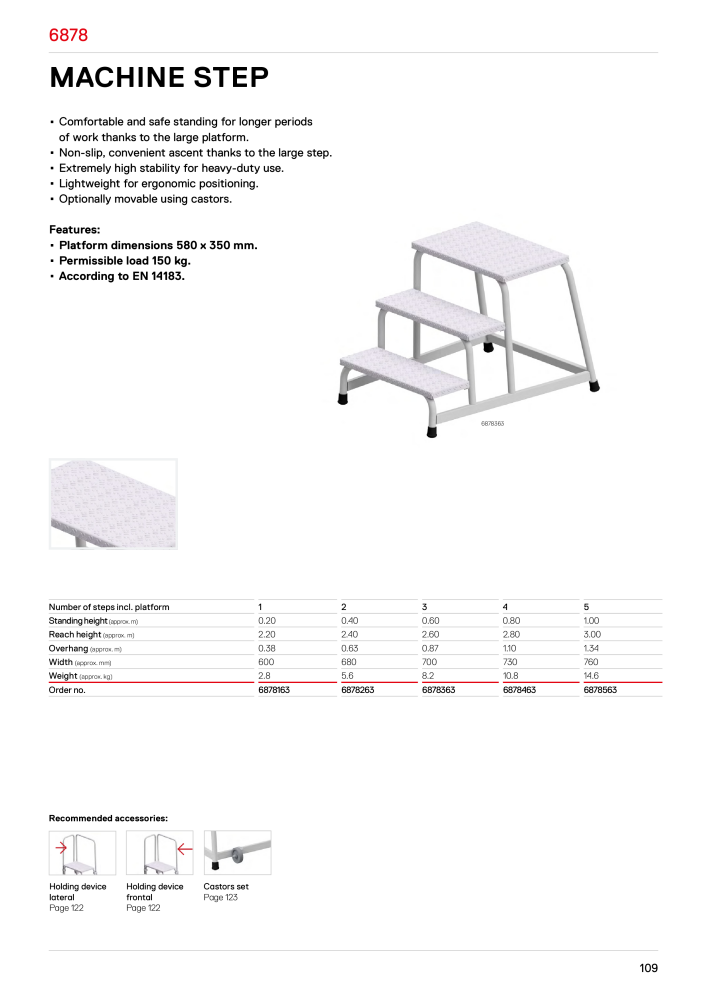 Hymer - Ladders and steps NO.: 21017 - Page 109