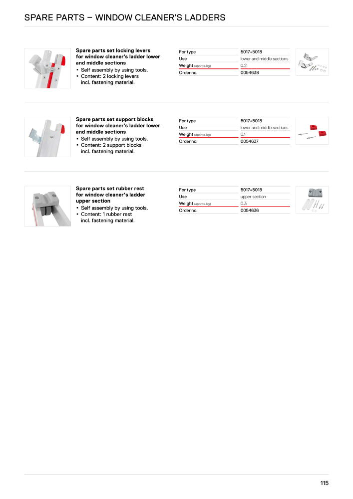 Hymer - Ladders and steps Č. 21017 - Strana 115