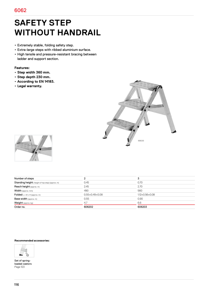 Hymer - Ladders and steps Nb. : 21017 - Page 116