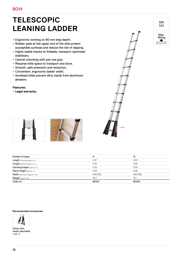 Hymer - Ladders and steps Č. 21017 - Strana 16