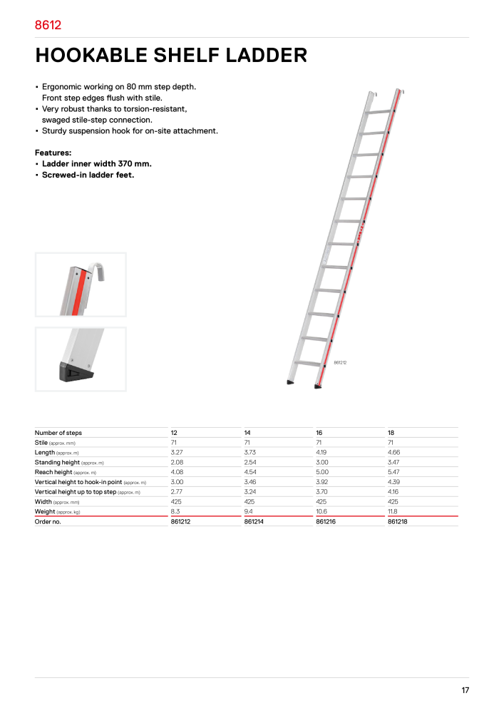 Hymer - Ladders and steps Nb. : 21017 - Page 17