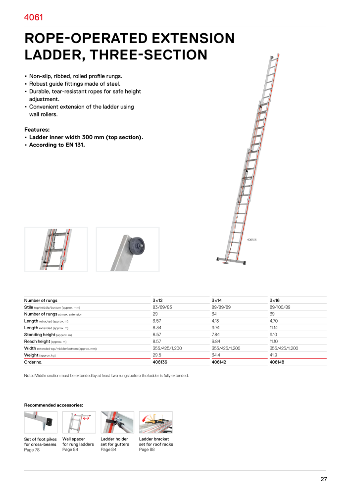 Hymer - Ladders and steps NR.: 21017 - Seite 27