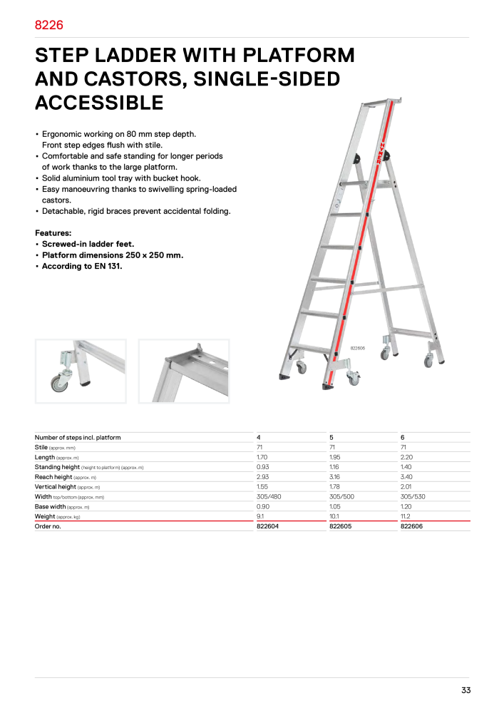 Hymer - Ladders and steps Nb. : 21017 - Page 33