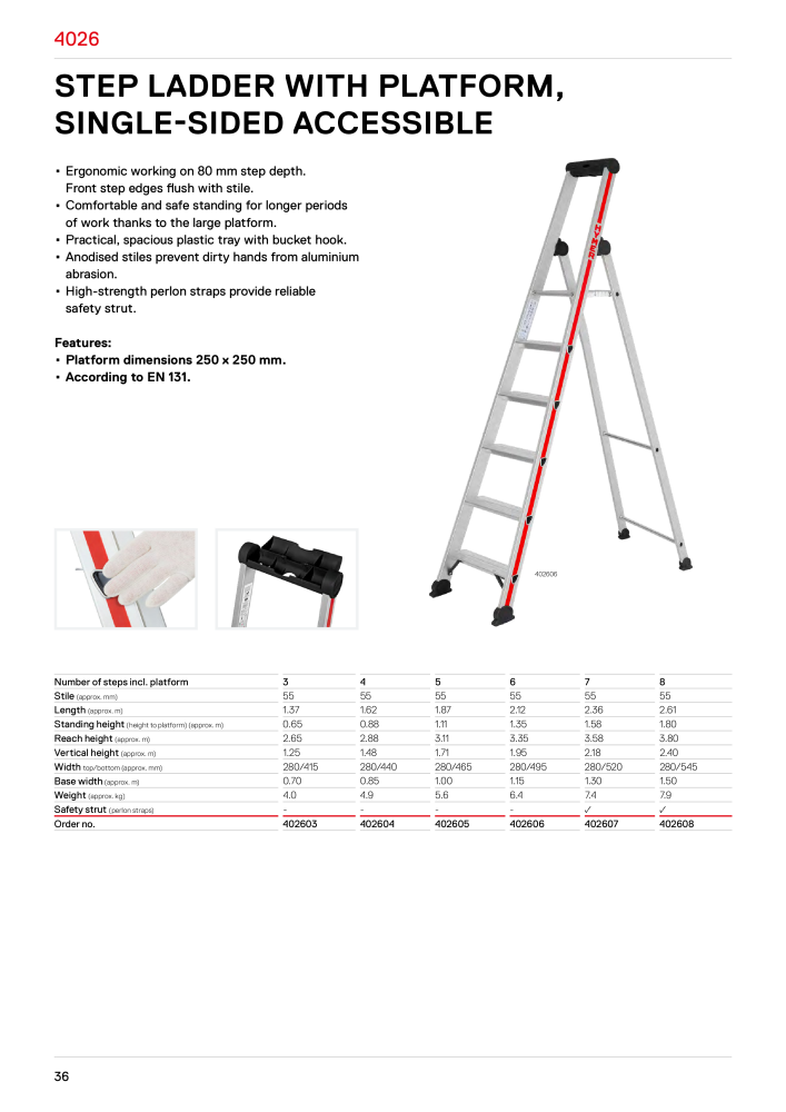 Hymer - Ladders and steps NO.: 21017 - Page 36