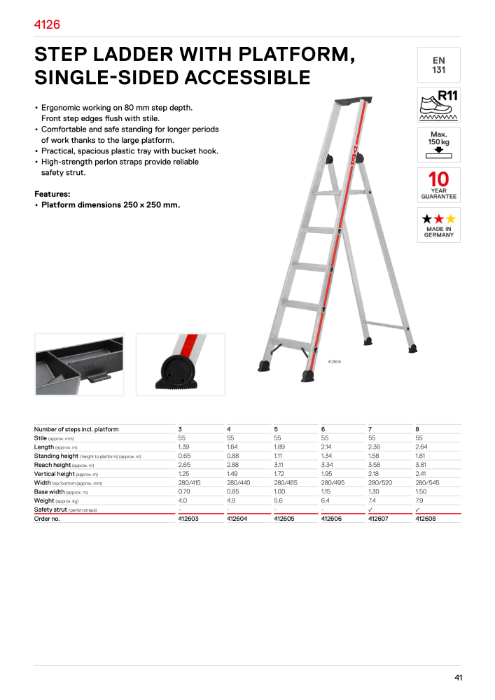 Hymer - Ladders and steps Č. 21017 - Strana 41