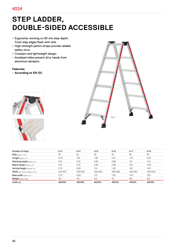 Hymer - Ladders and steps Nº: 21017 - Página 42