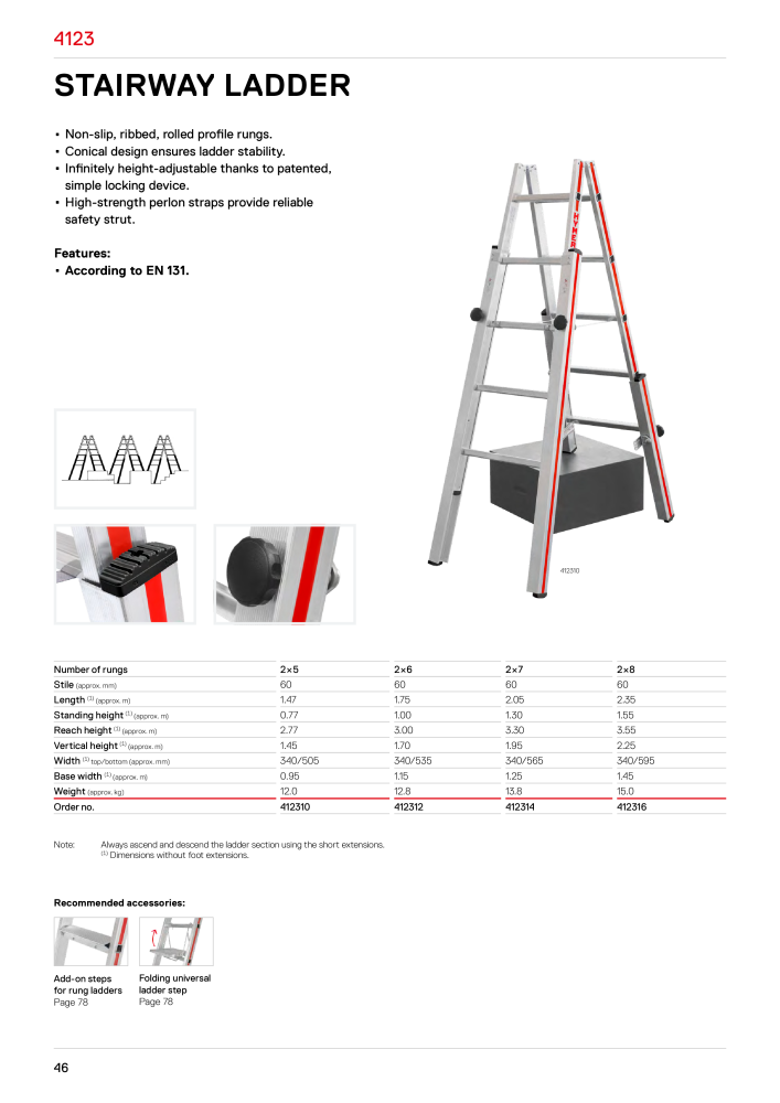 Hymer - Ladders and steps Nº: 21017 - Página 46