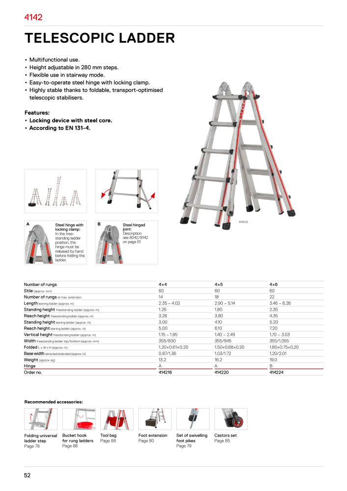 Hymer - Ladders and steps NO.: 21017 - Page 52