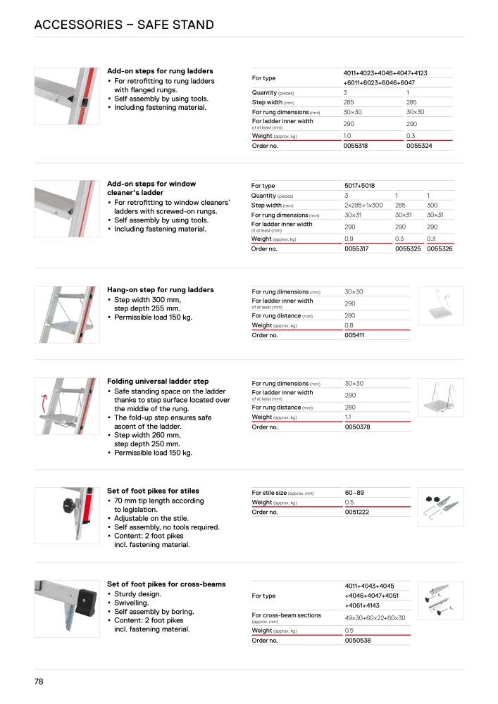 Hymer - Ladders and steps Nb. : 21017 - Page 78