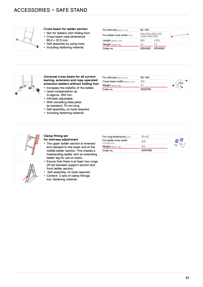 Hymer - Ladders and steps Nb. : 21017 - Page 81