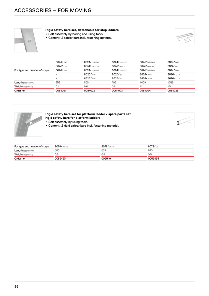 Hymer - Ladders and steps Nb. : 21017 - Page 86