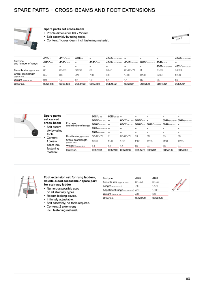 Hymer - Ladders and steps Nb. : 21017 - Page 93