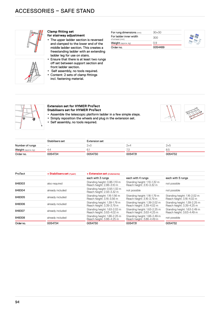 Hymer - Ladders and steps Č. 21017 - Strana 94