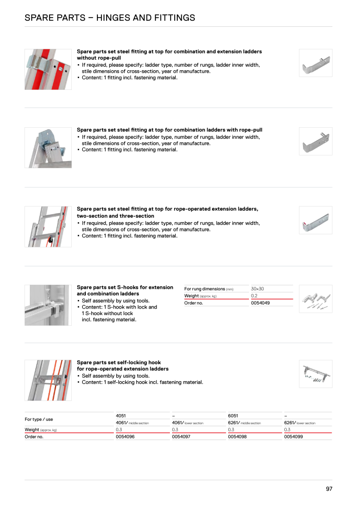 Hymer - Ladders and steps Č. 21017 - Strana 97