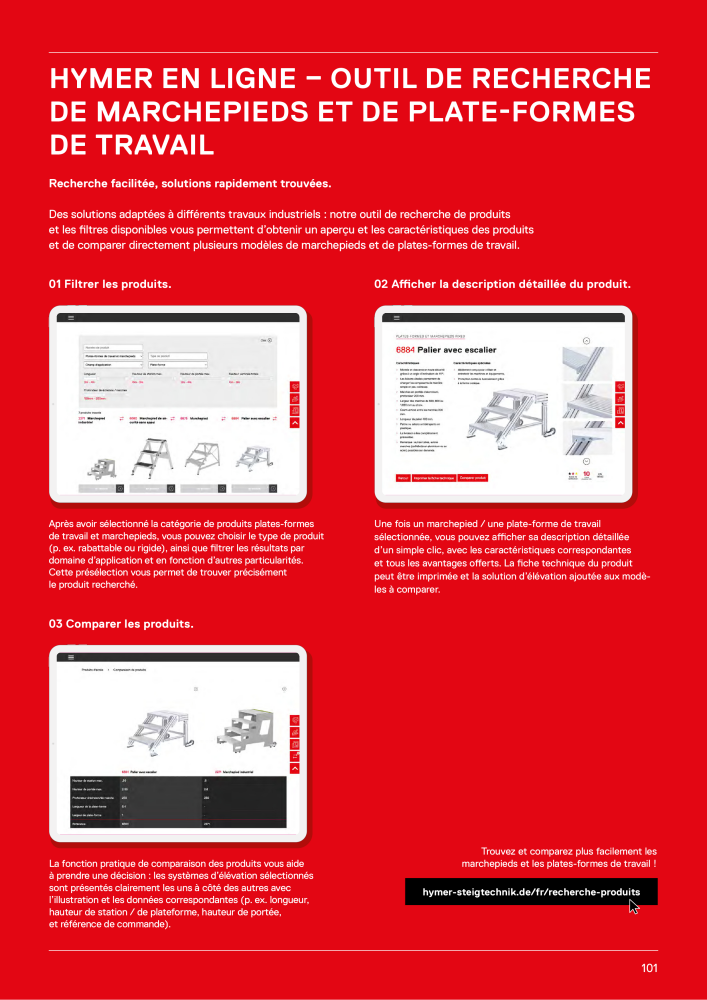 Hymer - Échelles et marches Nº: 21018 - Página 101