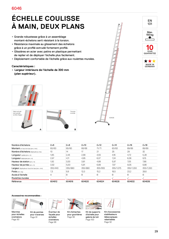 Hymer - Échelles et marches Nb. : 21018 - Page 29