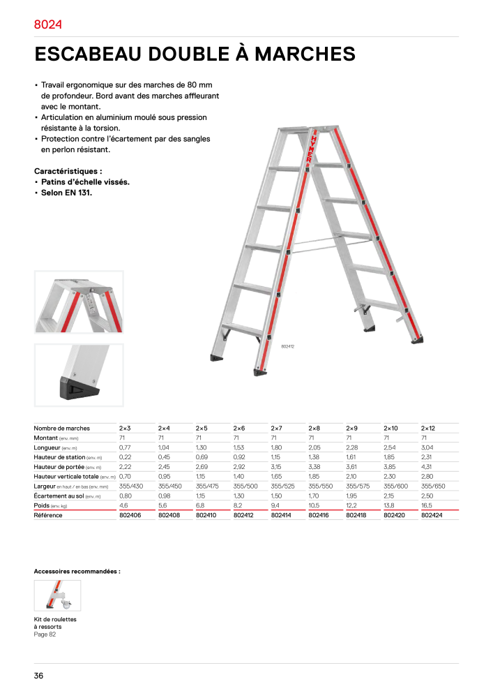 Hymer - Échelles et marches Nb. : 21018 - Page 36