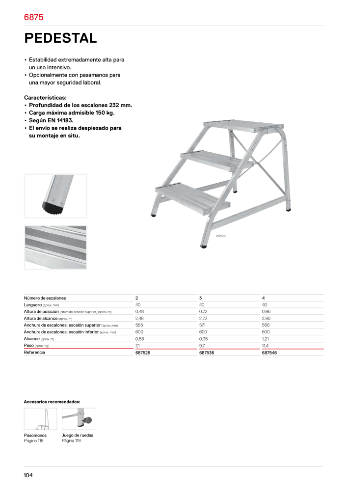 Hymer - Escaleras y escalones NO.: 21019 - Page 104