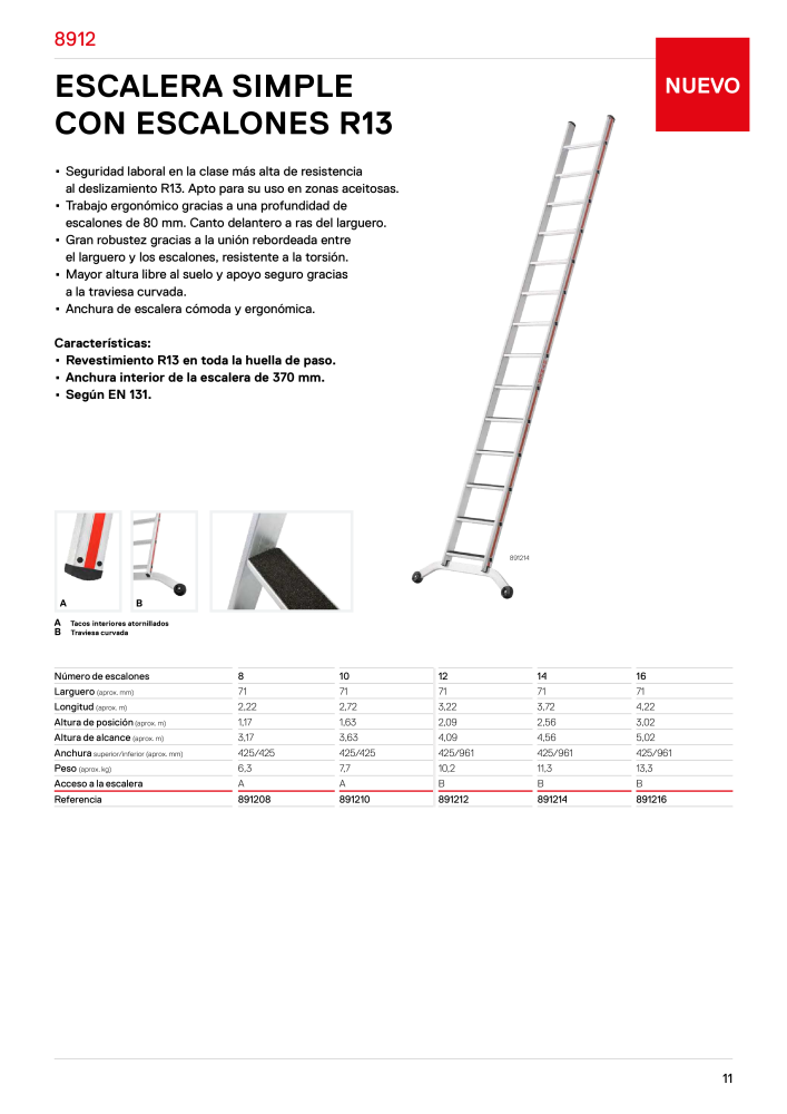 Hymer - Escaleras y escalones Nº: 21019 - Página 11