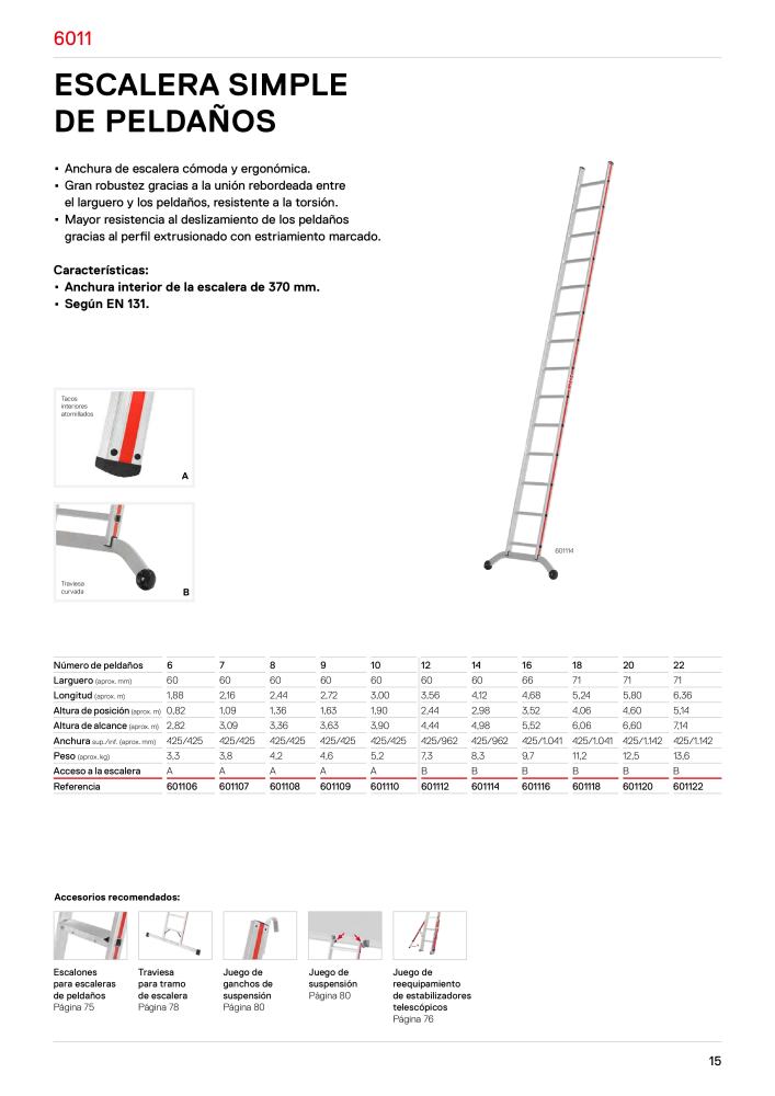 Hymer - Escaleras y escalones Nº: 21019 - Página 15