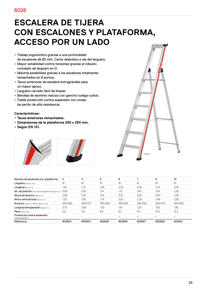 Hymer - Escaleras y escalones Nº: 21019 - Página 33