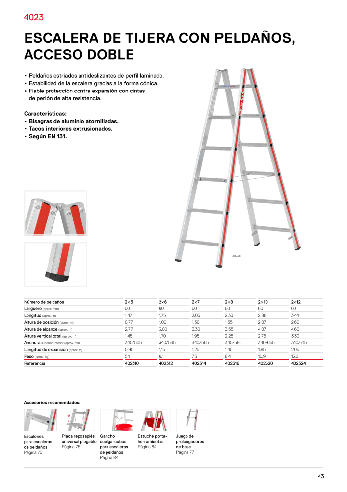 Hymer - Escaleras y escalones Nb. : 21019 - Page 43
