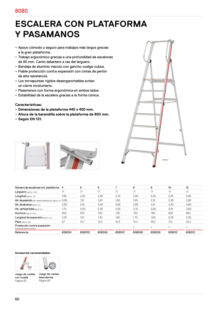 Hymer - Escaleras y escalones NO.: 21019 - Page 60