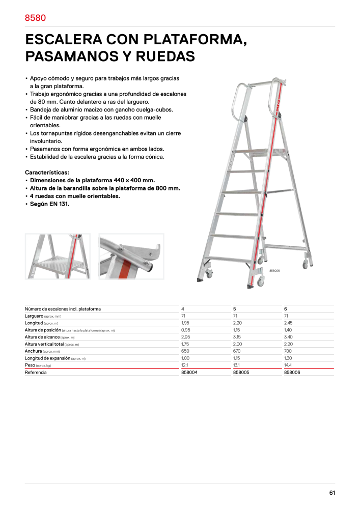 Hymer - Escaleras y escalones Nb. : 21019 - Page 61