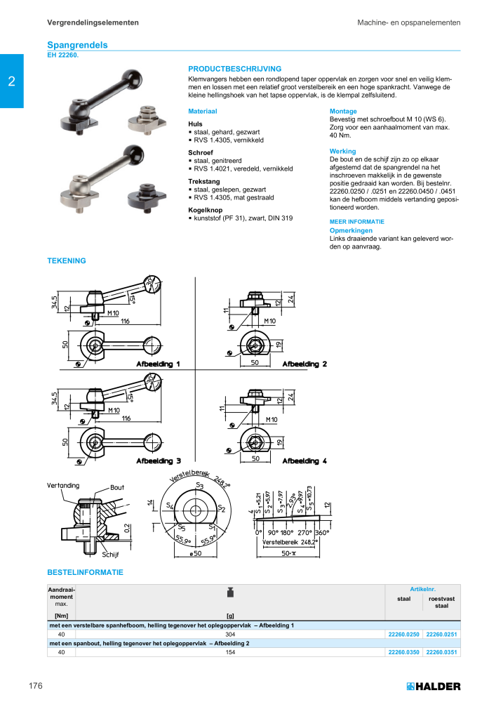 HALDER Hoofdcatalogus Normdelen NR.: 21021 - Pagina 176