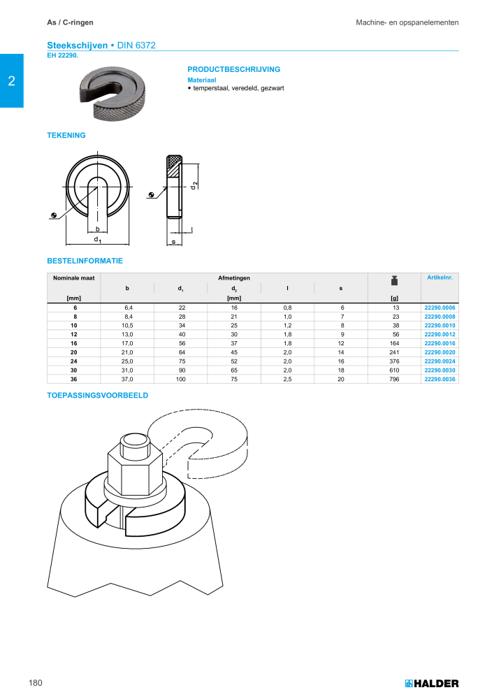HALDER Hoofdcatalogus Normdelen NR.: 21021 - Pagina 180