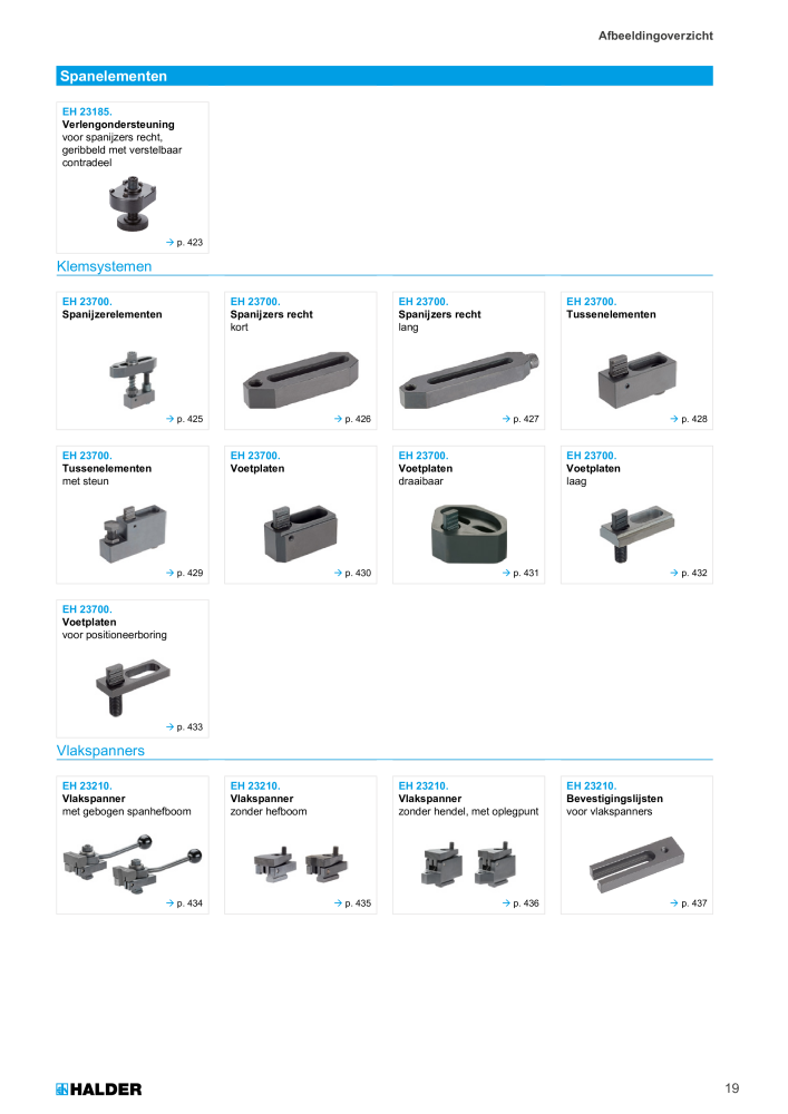 HALDER Hoofdcatalogus Normdelen NR.: 21021 - Pagina 19