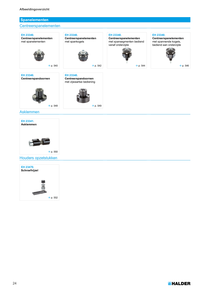 HALDER Hoofdcatalogus Normdelen NR.: 21021 - Pagina 24