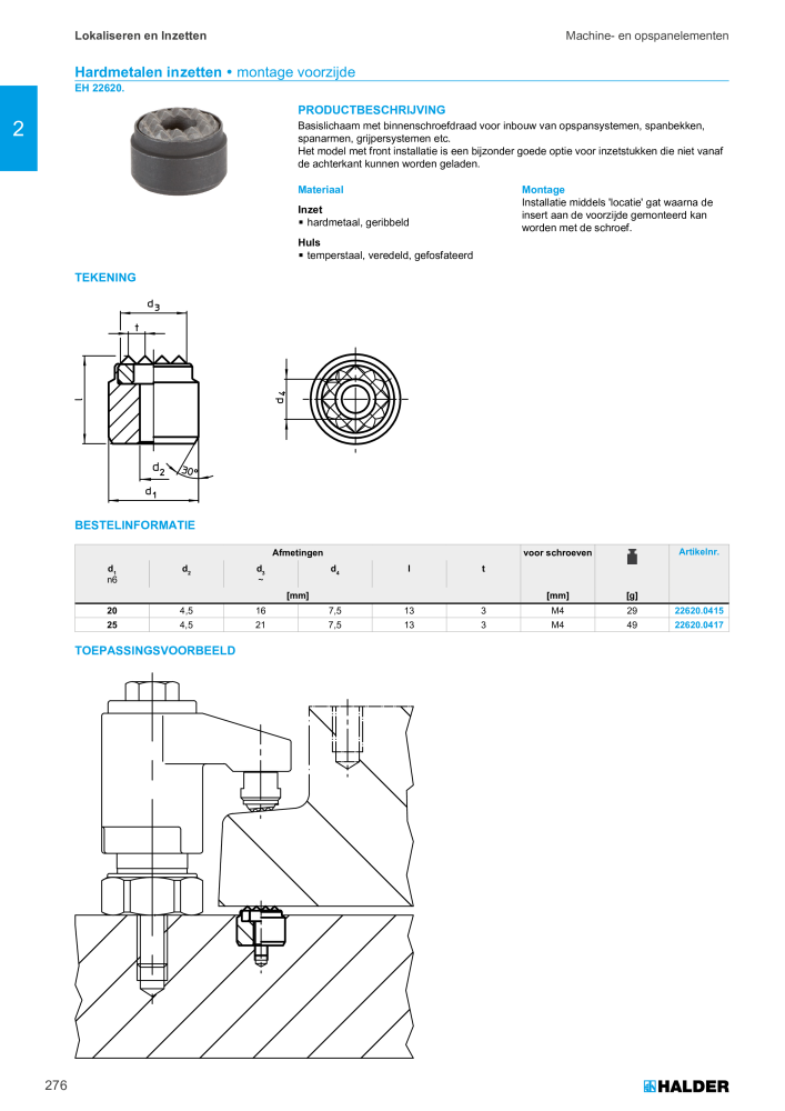 HALDER Hoofdcatalogus Normdelen NR.: 21021 - Pagina 276