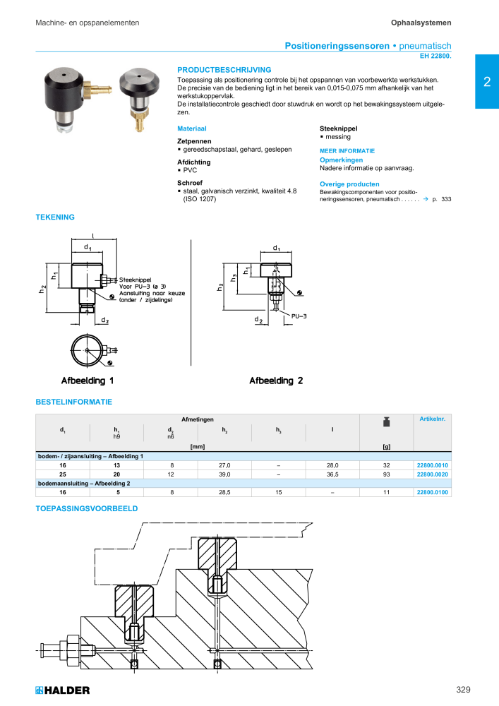 HALDER Hoofdcatalogus Normdelen NR.: 21021 - Strona 329