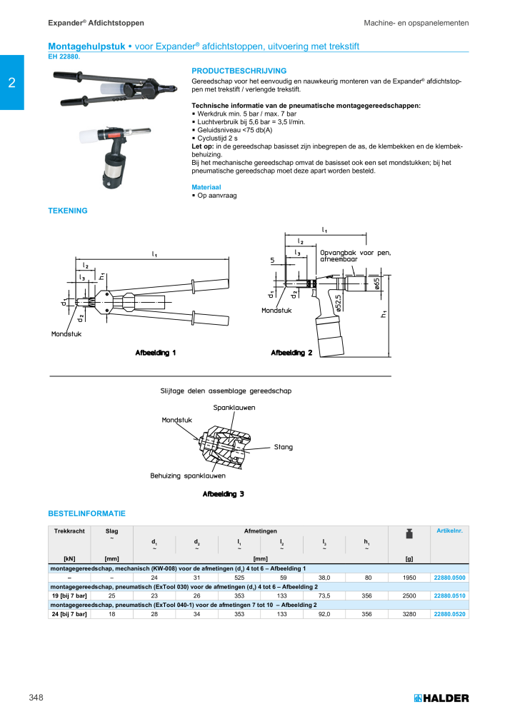 HALDER Hoofdcatalogus Normdelen NR.: 21021 - Pagina 348