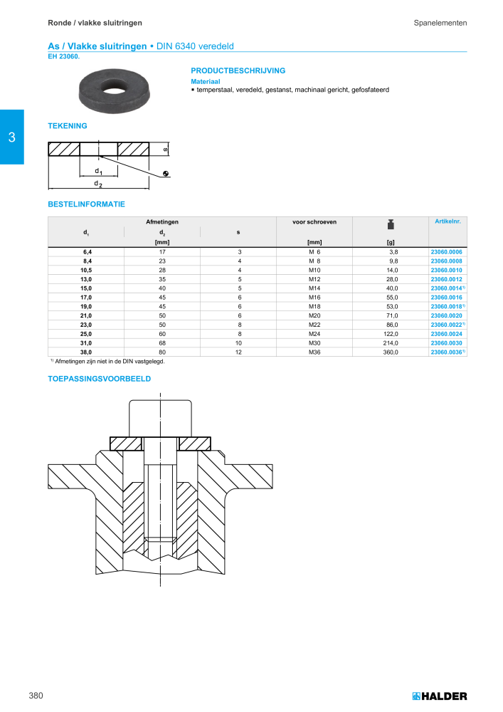HALDER Hoofdcatalogus Normdelen NR.: 21021 - Pagina 380