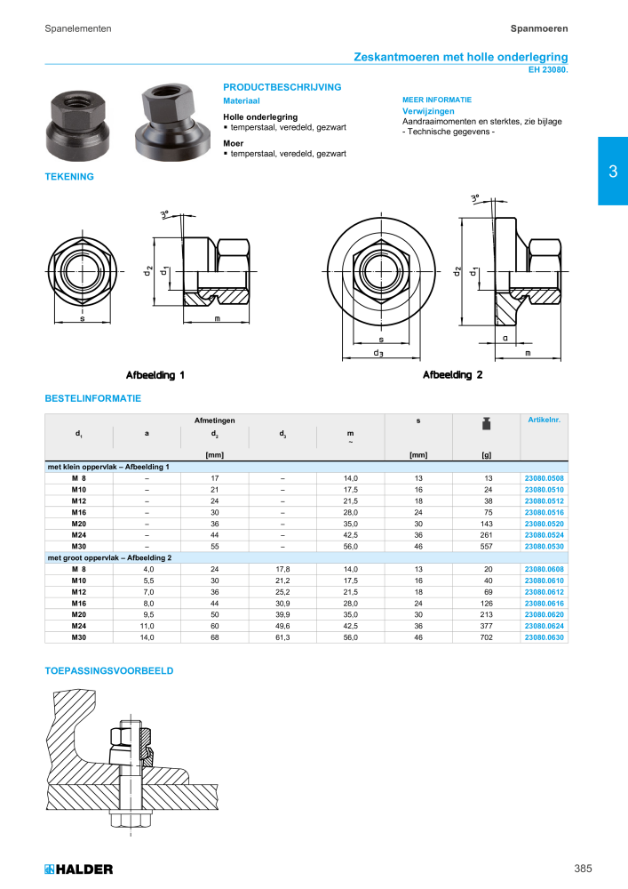 HALDER Hoofdcatalogus Normdelen NR.: 21021 - Pagina 385