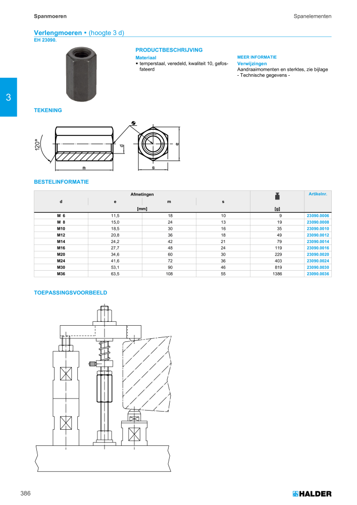 HALDER Hoofdcatalogus Normdelen NR.: 21021 - Pagina 386