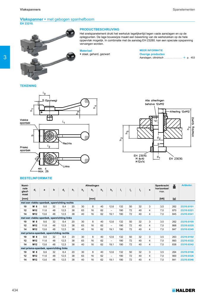 HALDER Hoofdcatalogus Normdelen NR.: 21021 - Pagina 434