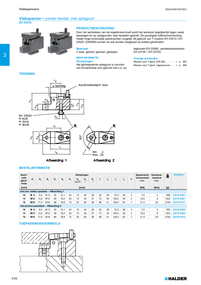 HALDER Hoofdcatalogus Normdelen NR.: 21021 - Pagina 436