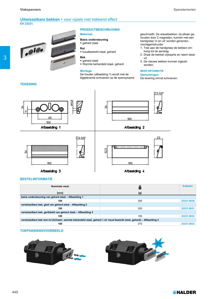 HALDER Hoofdcatalogus Normdelen NR.: 21021 - Pagina 446