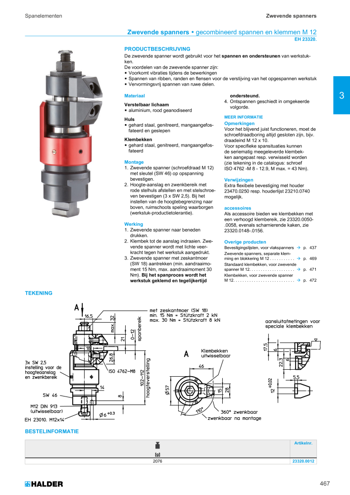 HALDER Hoofdcatalogus Normdelen NR.: 21021 - Pagina 467