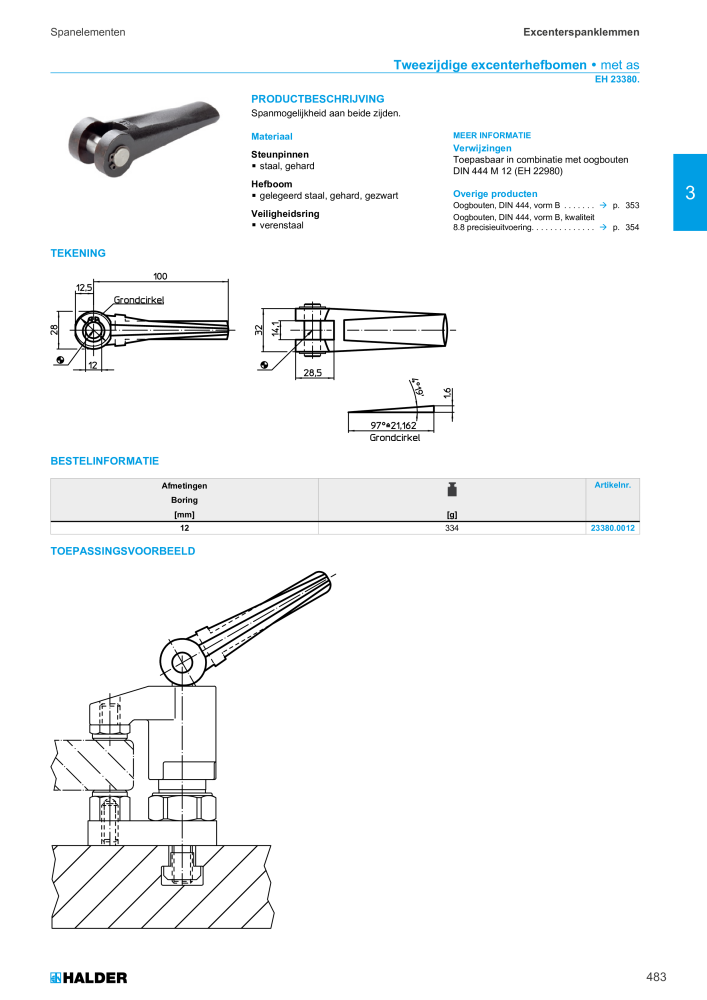HALDER Hoofdcatalogus Normdelen NR.: 21021 - Pagina 483
