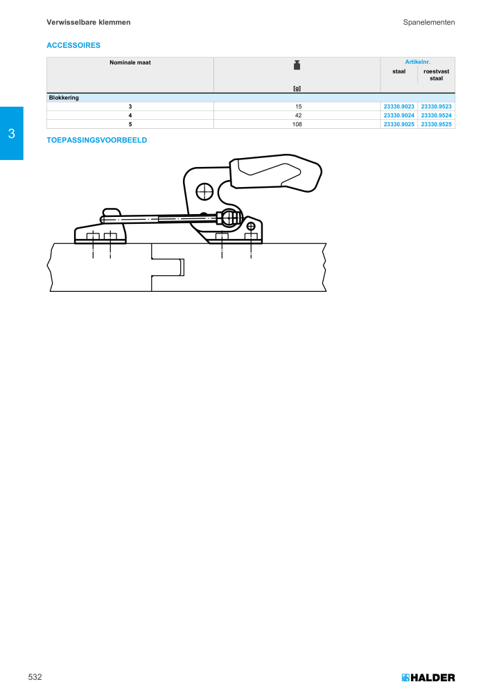 HALDER Hoofdcatalogus Normdelen NR.: 21021 - Pagina 532